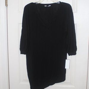 NWT Black Hard Tail Forever Split Hip Tunic